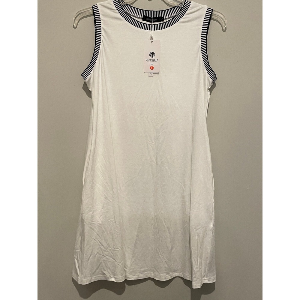 Summer Spring Dresses for Women Casual Beach Sundress Sleeveless Size L - NWT